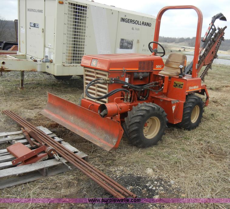 image for item C4340 Ditch Witch 3610 trencher