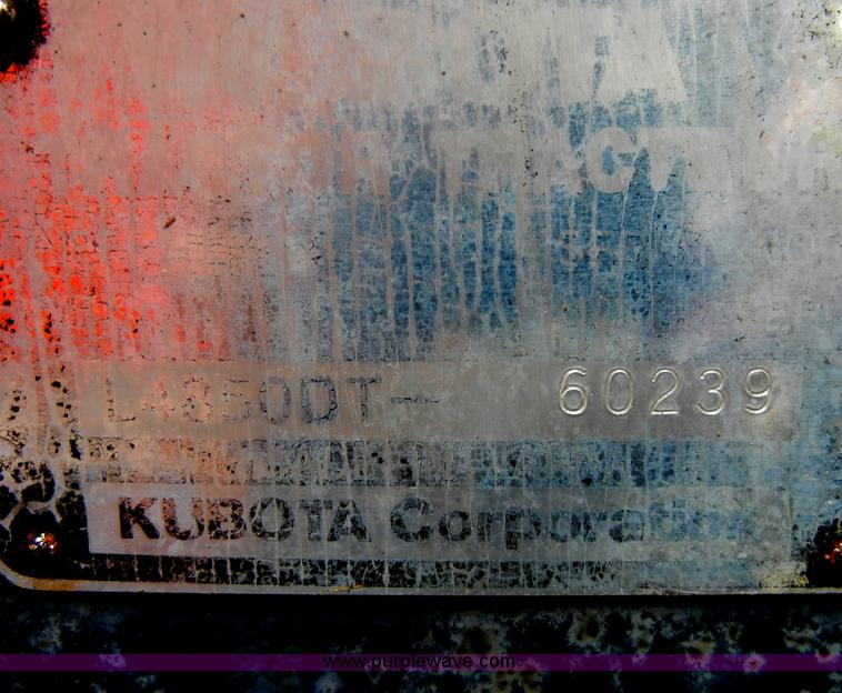 image for item C4342 Kubota 4850 MFWD tractor