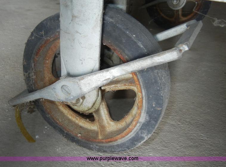 image for item C4345 (3) aluminum portable storage bins