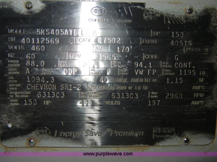 image for item C4346 GE Nema Premium motor