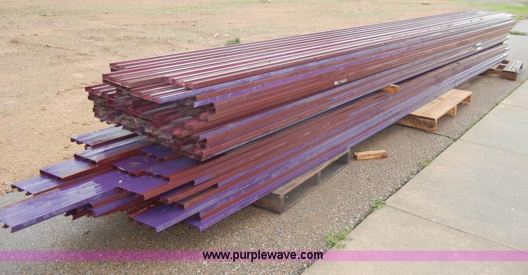 image for item C4368 Approximately 2,000 lbs of aluminum bleacher facing