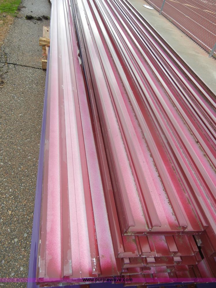 image for item C4368 Approximately 2,000 lbs of aluminum bleacher facing