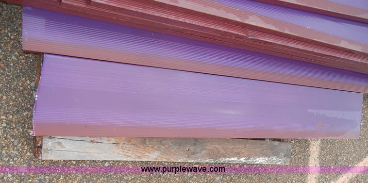 image for item C4368 Approximately 2,000 lbs of aluminum bleacher facing