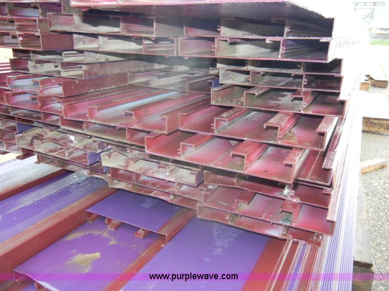 image for item C4368 Approximately 2,000 lbs of aluminum bleacher facing