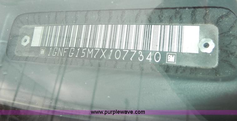 image for item C4408 1999 Chevrolet Express G1500 LS van