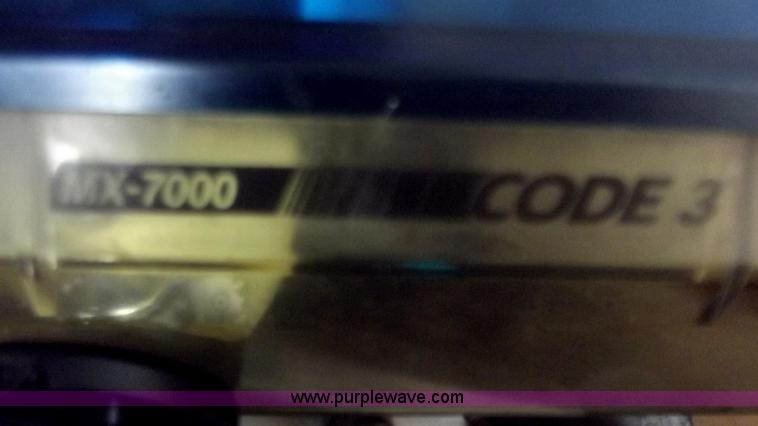image for item D3711 MX-7000 Code 3 police light bar