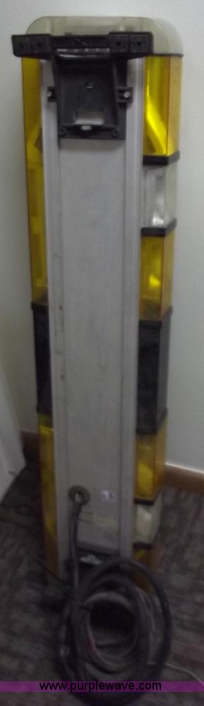image for item D3713 Whelen Edge 9000 amber light bar