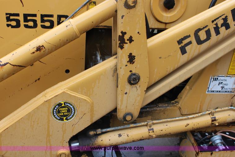 image for item D7543 Ford 555B backhoe