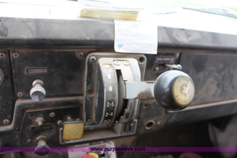 image for item D7544 1974 International Fleetstar 2050 tandem axle dump truck