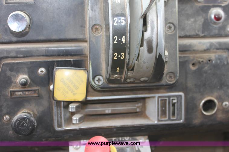 image for item D7544 1974 International Fleetstar 2050 tandem axle dump truck