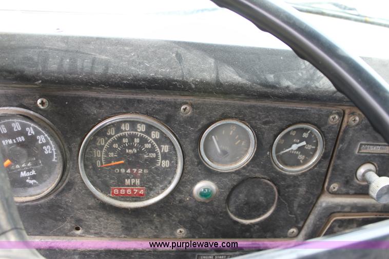 image for item D7544 1974 International Fleetstar 2050 tandem axle dump truck