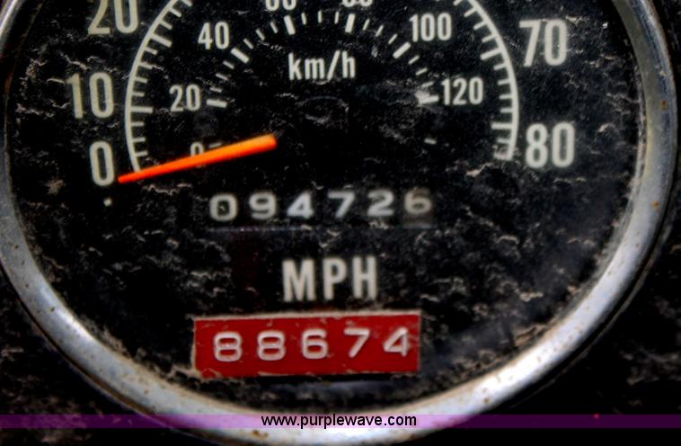 image for item D7544 1974 International Fleetstar 2050 tandem axle dump truck