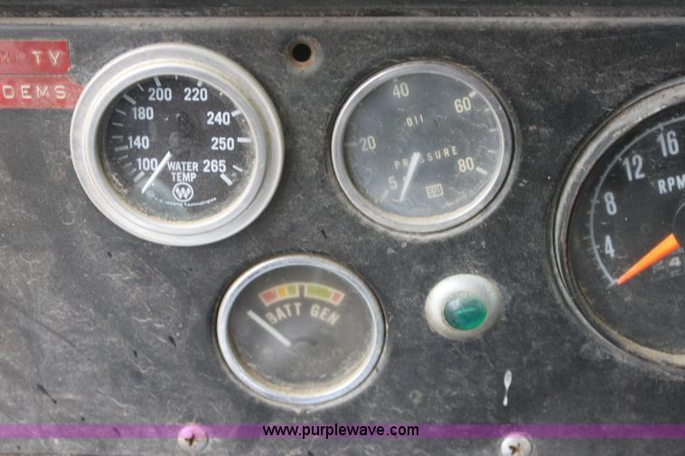 image for item D7544 1974 International Fleetstar 2050 tandem axle dump truck