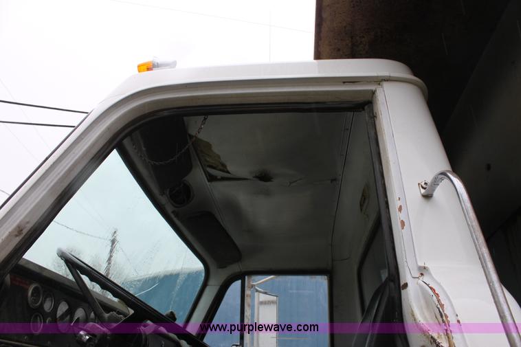 image for item D7544 1974 International Fleetstar 2050 tandem axle dump truck