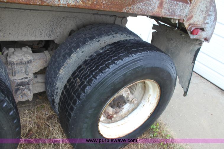 image for item D7544 1974 International Fleetstar 2050 tandem axle dump truck