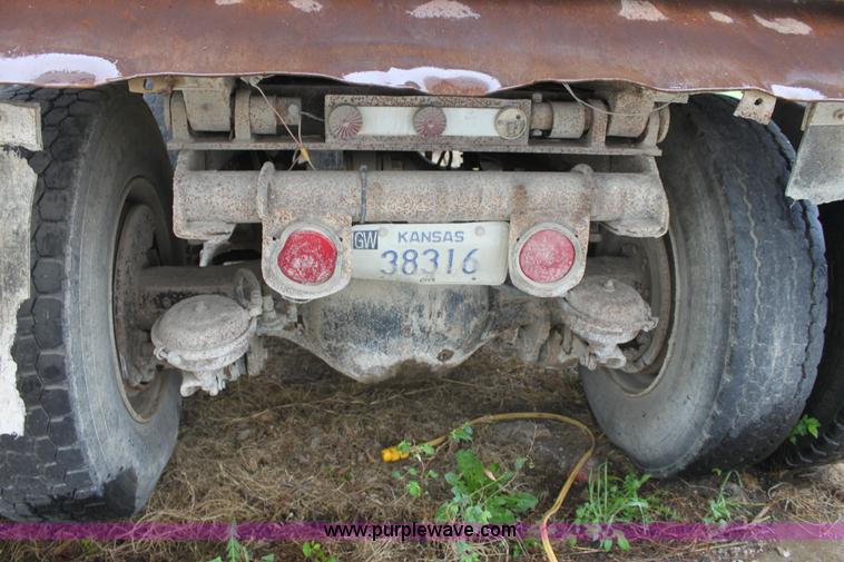 image for item D7544 1974 International Fleetstar 2050 tandem axle dump truck