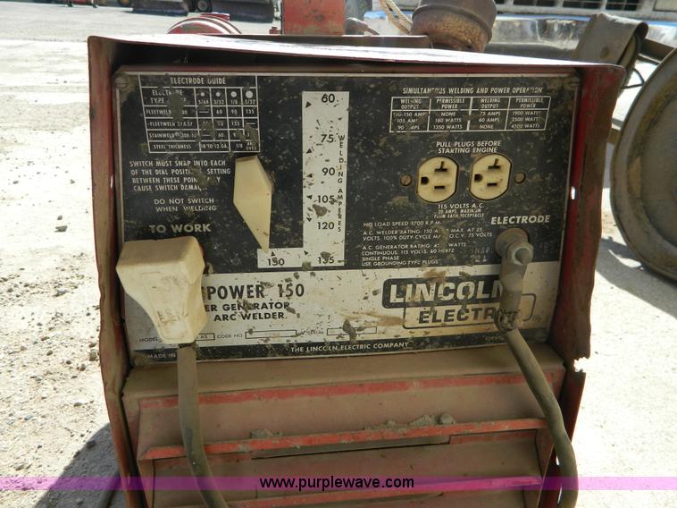 image for item D8876 Lincoln WinPower 150 generator/welder