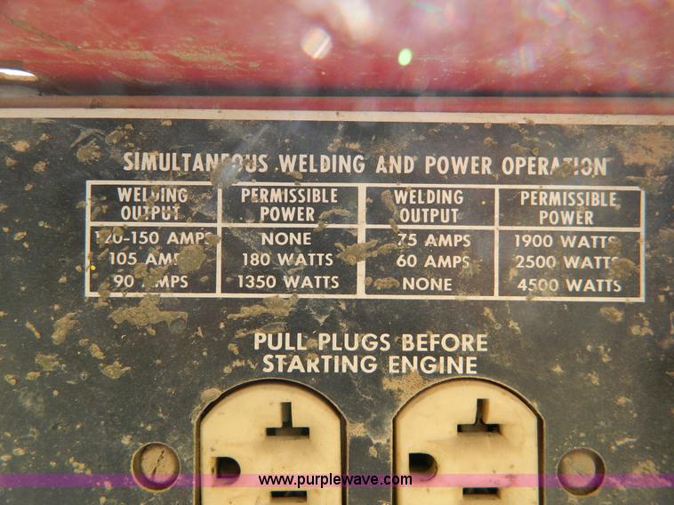 image for item D8876 Lincoln WinPower 150 generator/welder