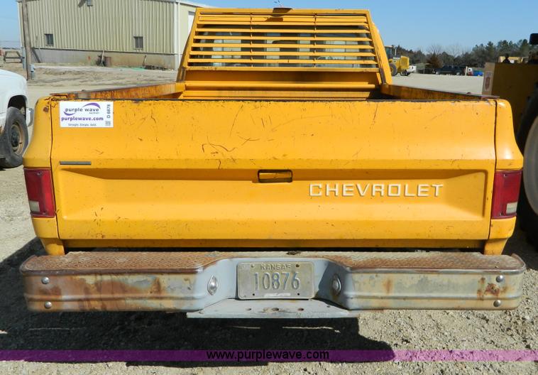 image for item D8878 1987 Chevrolet Custom Deluxe R10 pickup truck