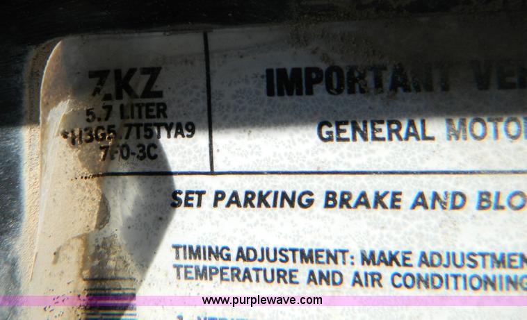 image for item D8878 1987 Chevrolet Custom Deluxe R10 pickup truck