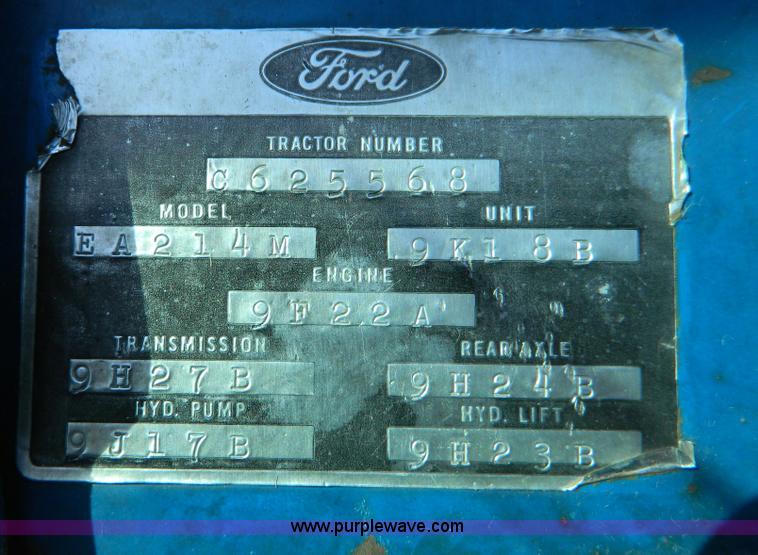 image for item D8880 1979 Ford 6600 tractor