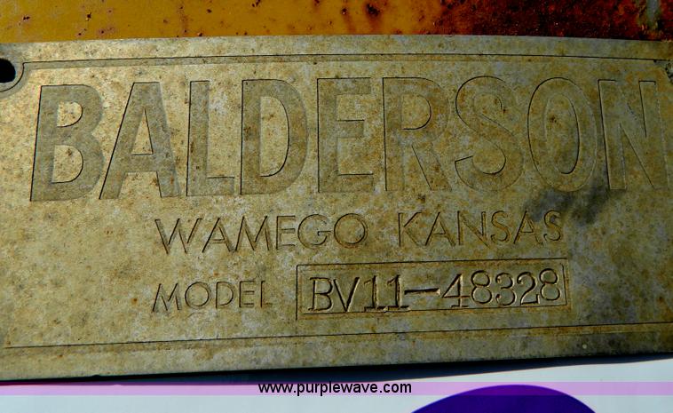 image for item D8885 Balderson snow plow