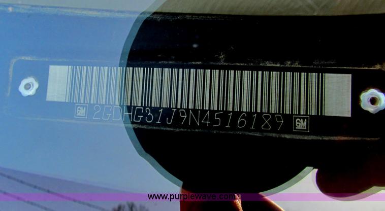 image for item I9679 1992 GMC G3500 Vandura school bus