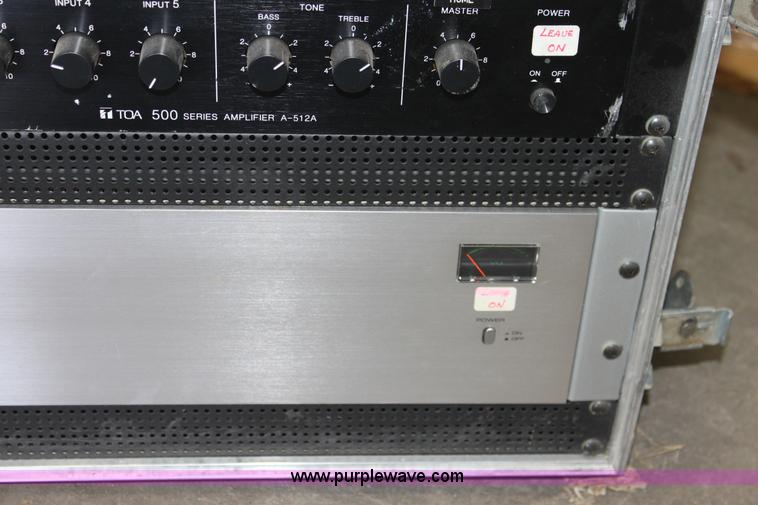 image for item L9515 TOA 500 series amplifier