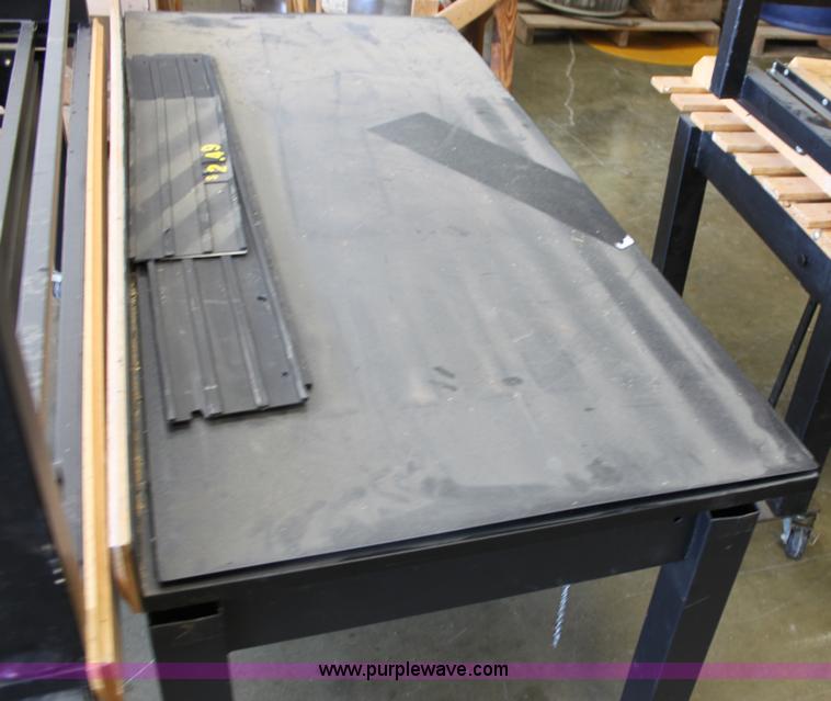 image for item L9557 (7) wood and metal display tables