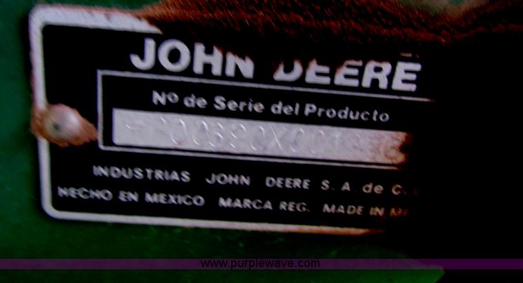 image for item M9999 John Deere 390 flail mower