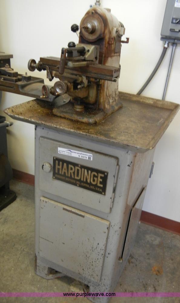 image for item S9379 Hardinge horizontal milling machine
