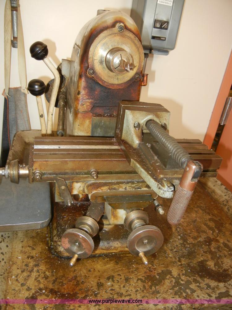 image for item S9379 Hardinge horizontal milling machine