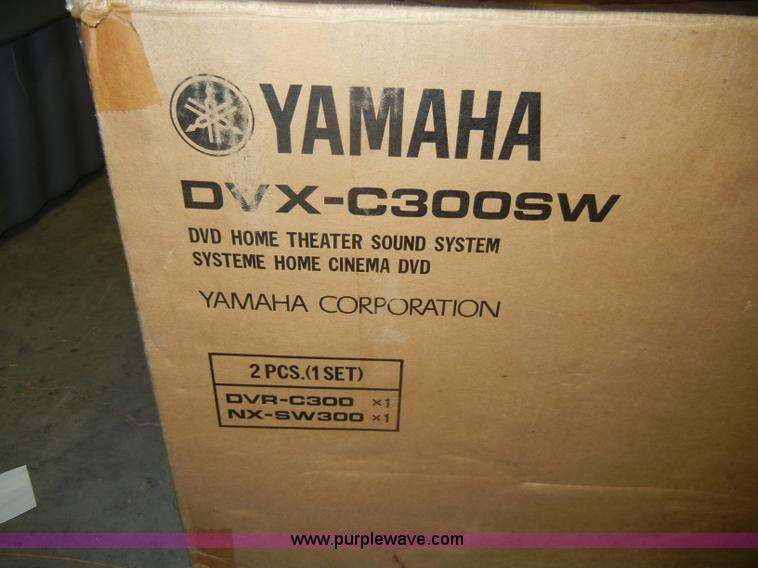 image for item U9882 Yamaha DVX-C300SW DVD home theater sound system