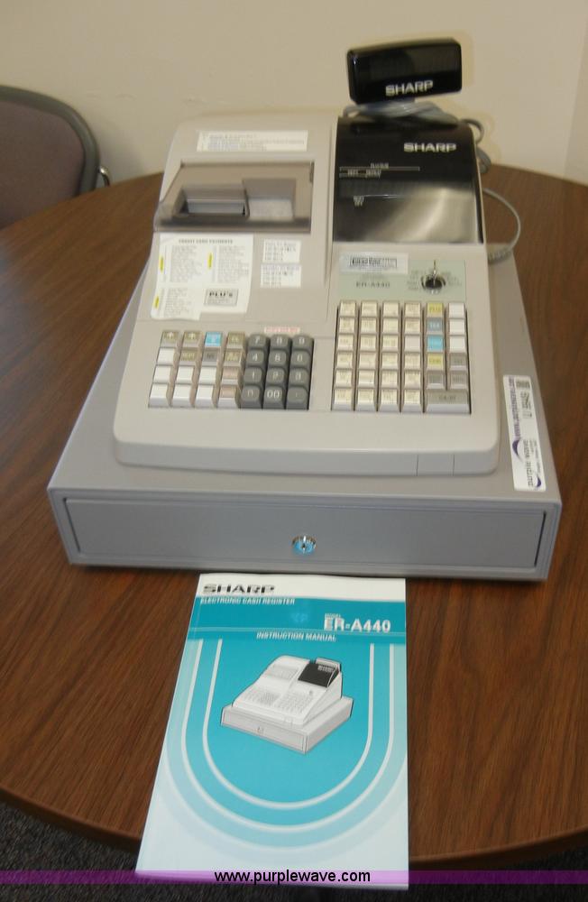 image for item U9949 Sharp electronic cash register