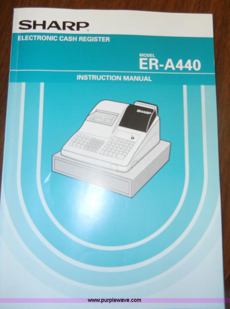 image for item U9949 Sharp electronic cash register