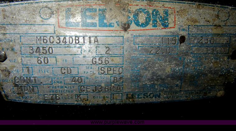 image for item U9958 Magna Force 104 air compressor