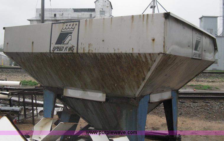 image for item A6135 Speed King five ton stainless steel fertilizer weigh hopper