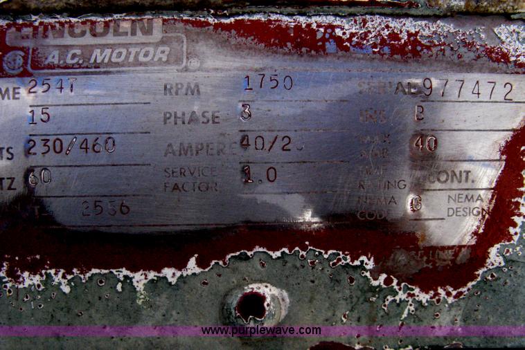 image for item A6136 Speed King 26' stainless steel fertilizer conveyor