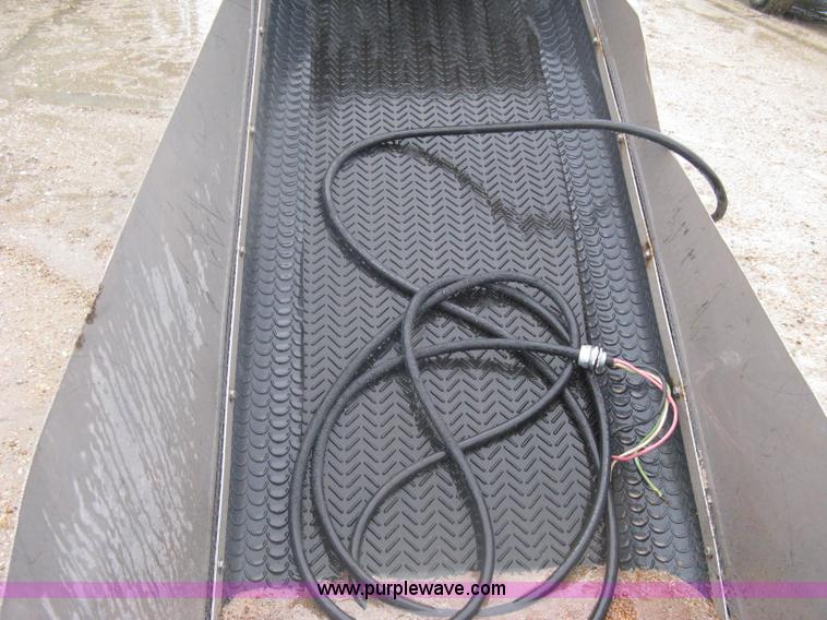 image for item A6139 25'L stainless steel fertilizer conveyor