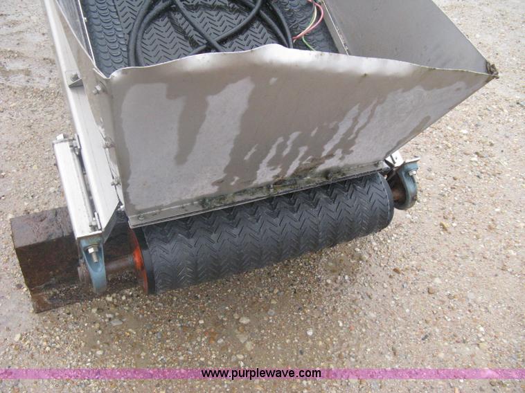 image for item A6139 25'L stainless steel fertilizer conveyor