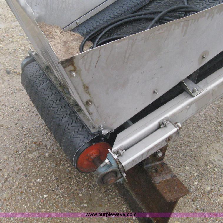 image for item A6139 25'L stainless steel fertilizer conveyor