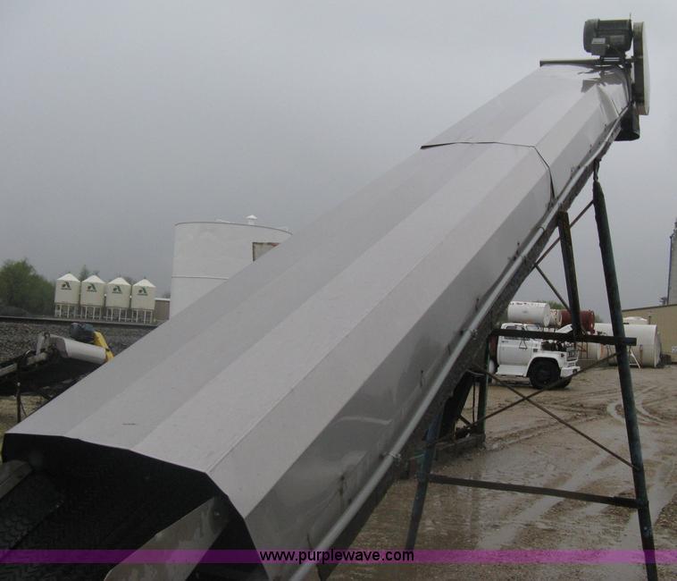 image for item A6139 25'L stainless steel fertilizer conveyor