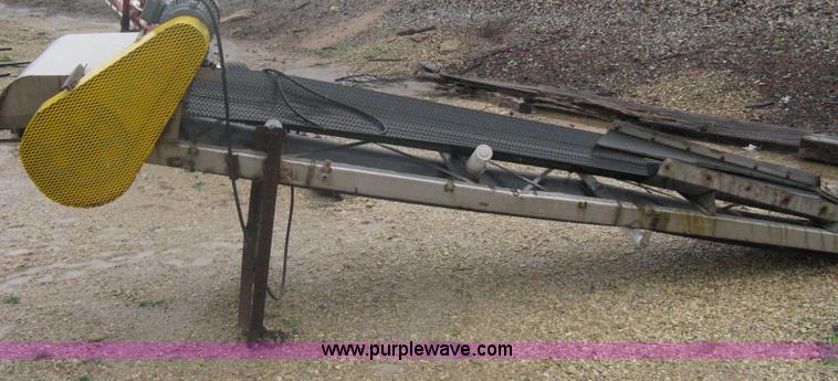 image for item A6140 13'L stainless steel fertilizer conveyor