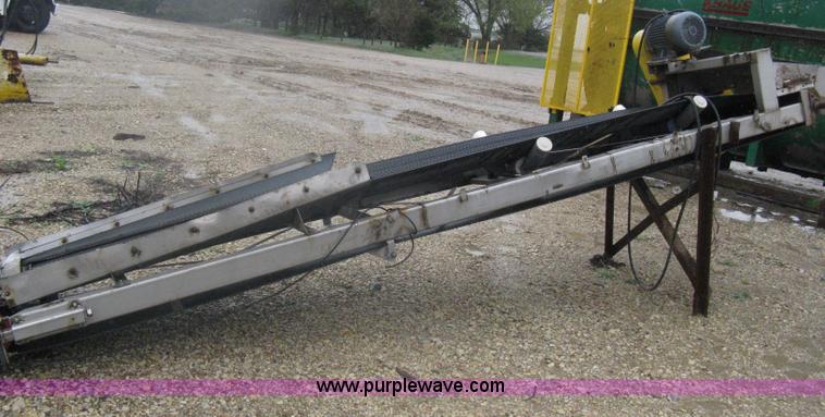 image for item A6140 13'L stainless steel fertilizer conveyor