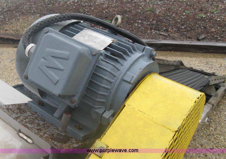 image for item A6140 13'L stainless steel fertilizer conveyor