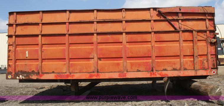 image for item A6803 Truck bed with hoist and pump