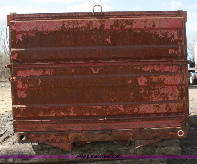 image for item A6803 Truck bed with hoist and pump