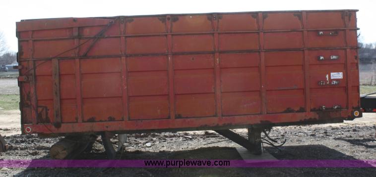 image for item A6803 Truck bed with hoist and pump