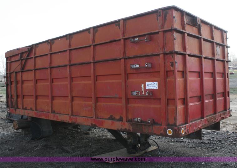 image for item A6803 Truck bed with hoist and pump