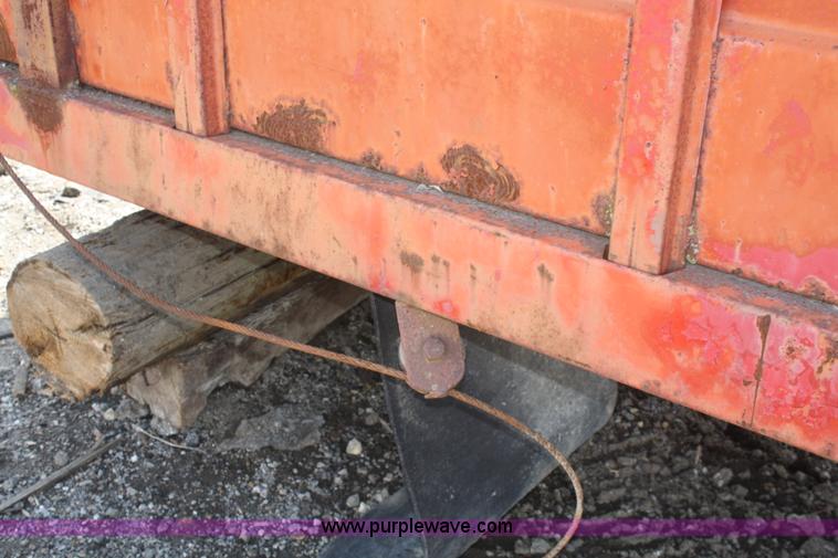 image for item A6803 Truck bed with hoist and pump